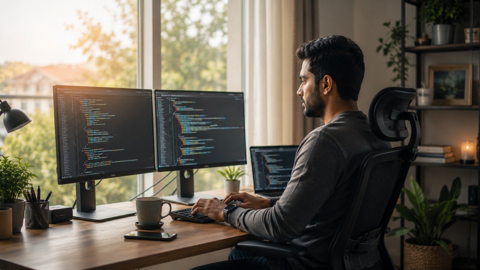 Developer reading through an inherited codebase